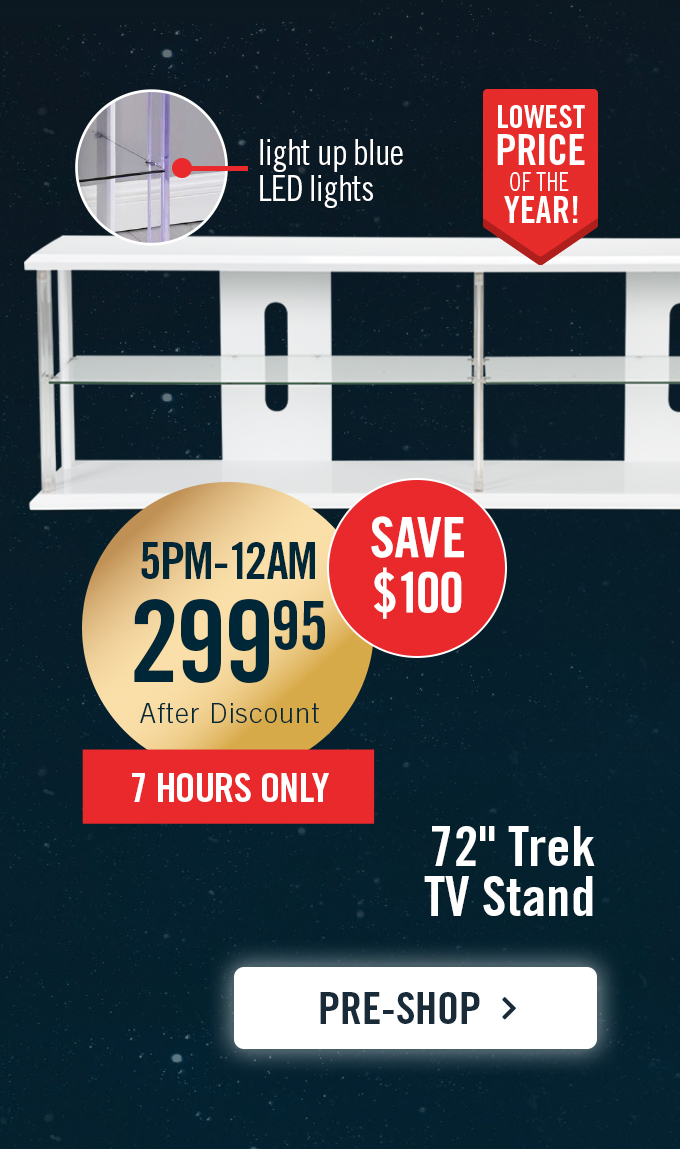 Trek 72 TV Stand