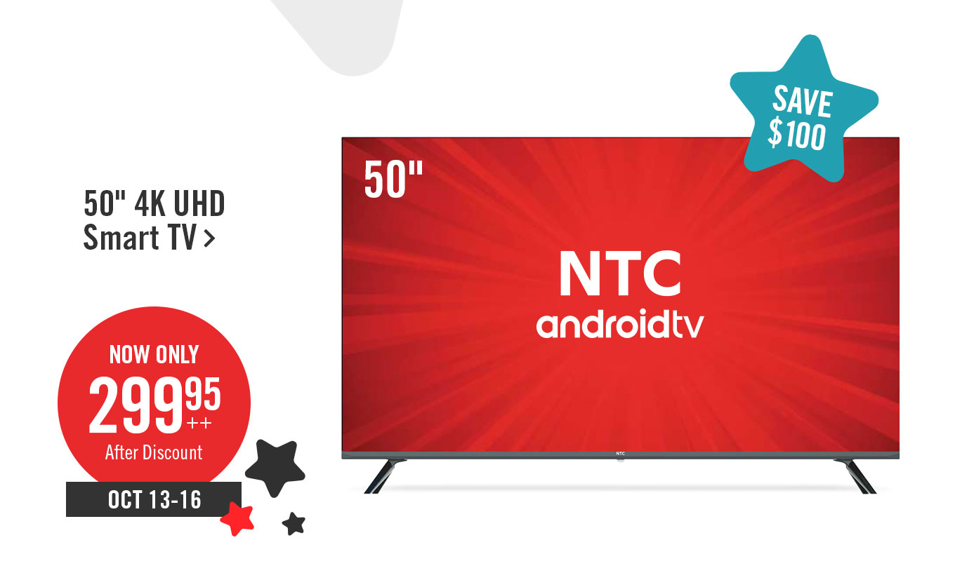NTC 50 UHD Smart Android TV