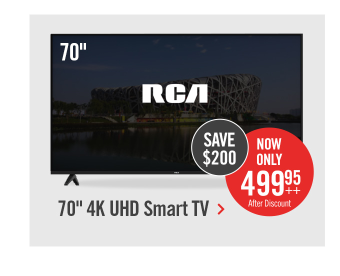 RCA 70 4K UHD Smart Television