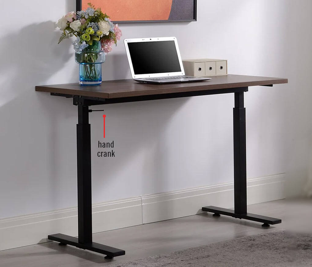 Novah Height-Adjustable Desk.