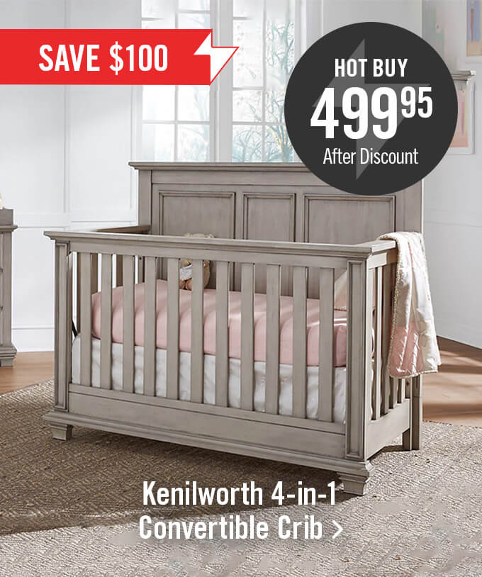 Kenilworth 4-in-1 Convertible Crib.