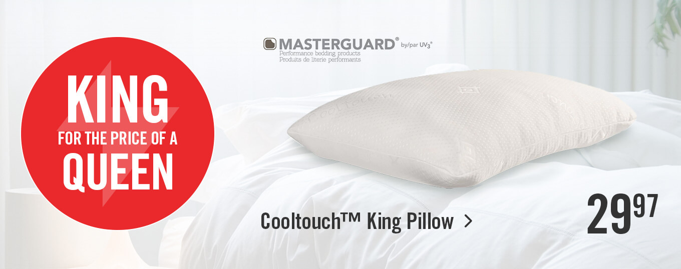 Cooltouch™ King Pillow.