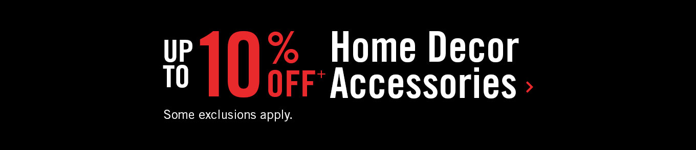 Up to 10% off accessories