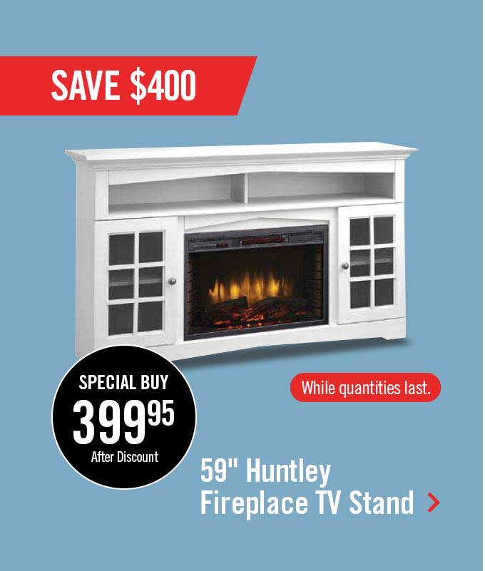 Huntley 59 Electric Fireplace TV Stand