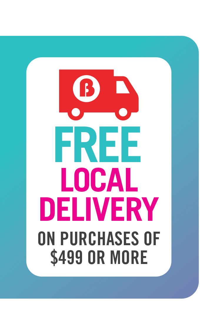 free delivery on purchases over $499.