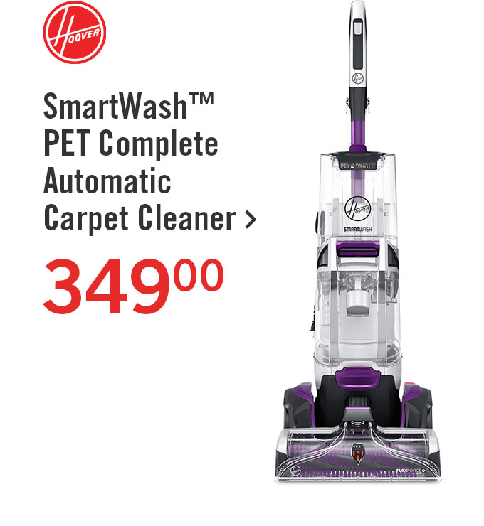 Hoover® SmartWash™ Pet Complete Automatic Carpet Cleaner