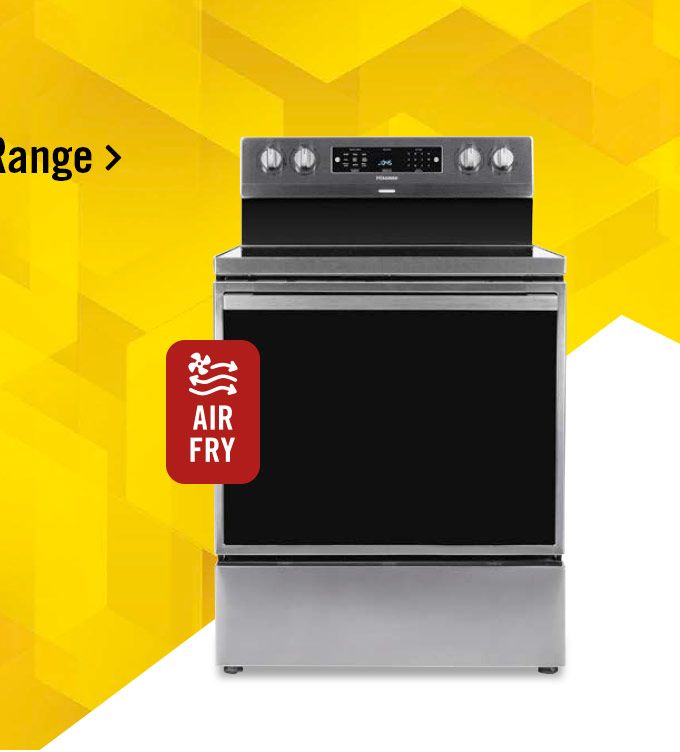 Hisense 5.8 Cu. Ft. Freestanding Electric Range with Air Fry