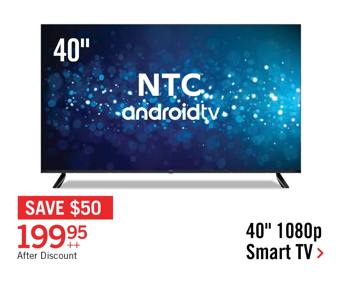 NTC 40 1080p HD Smart Android TV