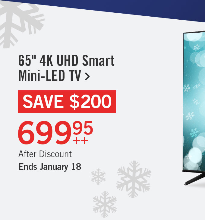 Hisense 65in U68KM Series Mini-LED ULED 4K Google TV