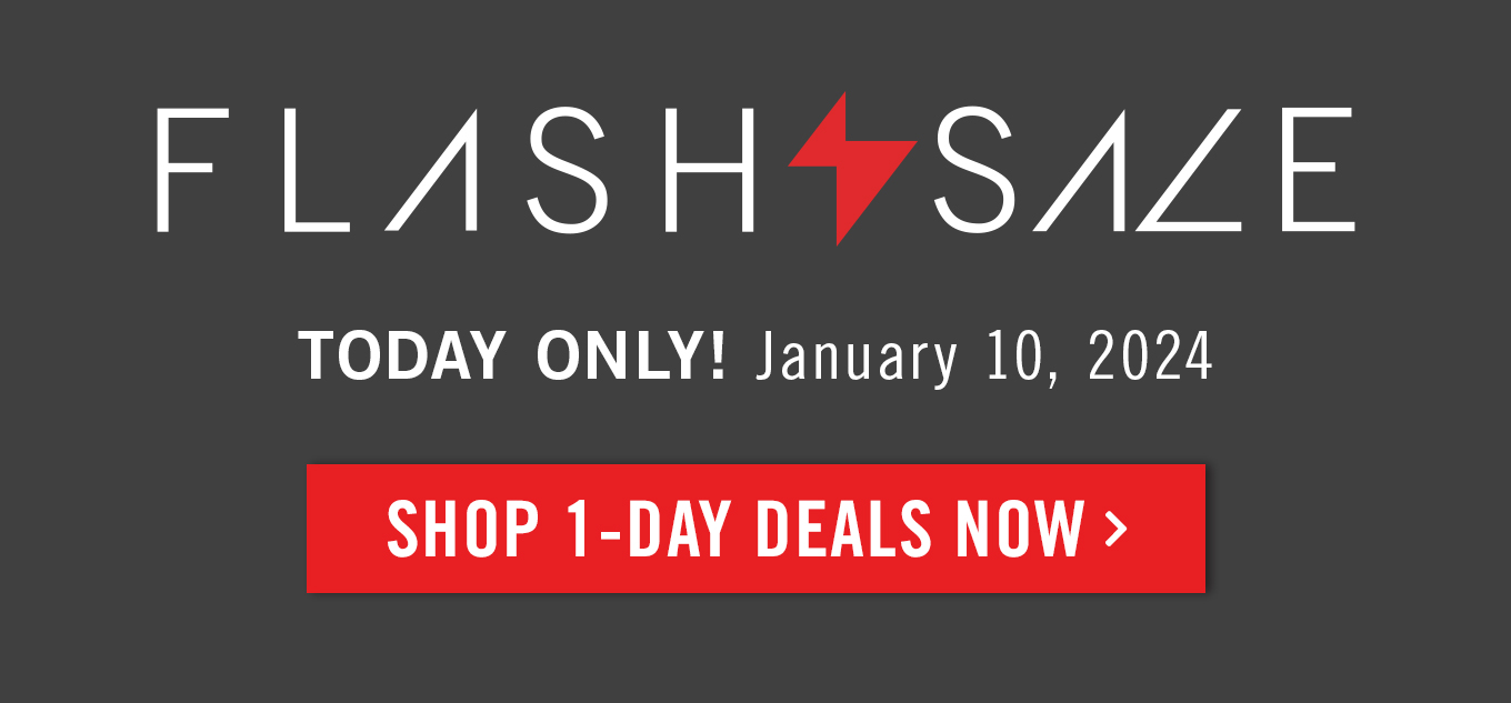 1-Day Flash Sale. January 10, 2024.