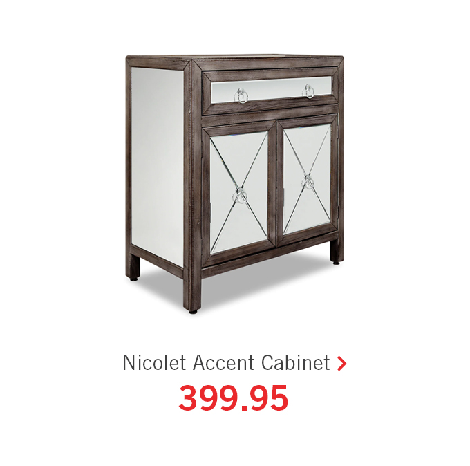 Nicolet accent cabinet.