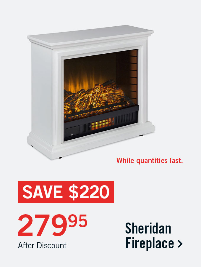 Sheridan Electric Fireplace