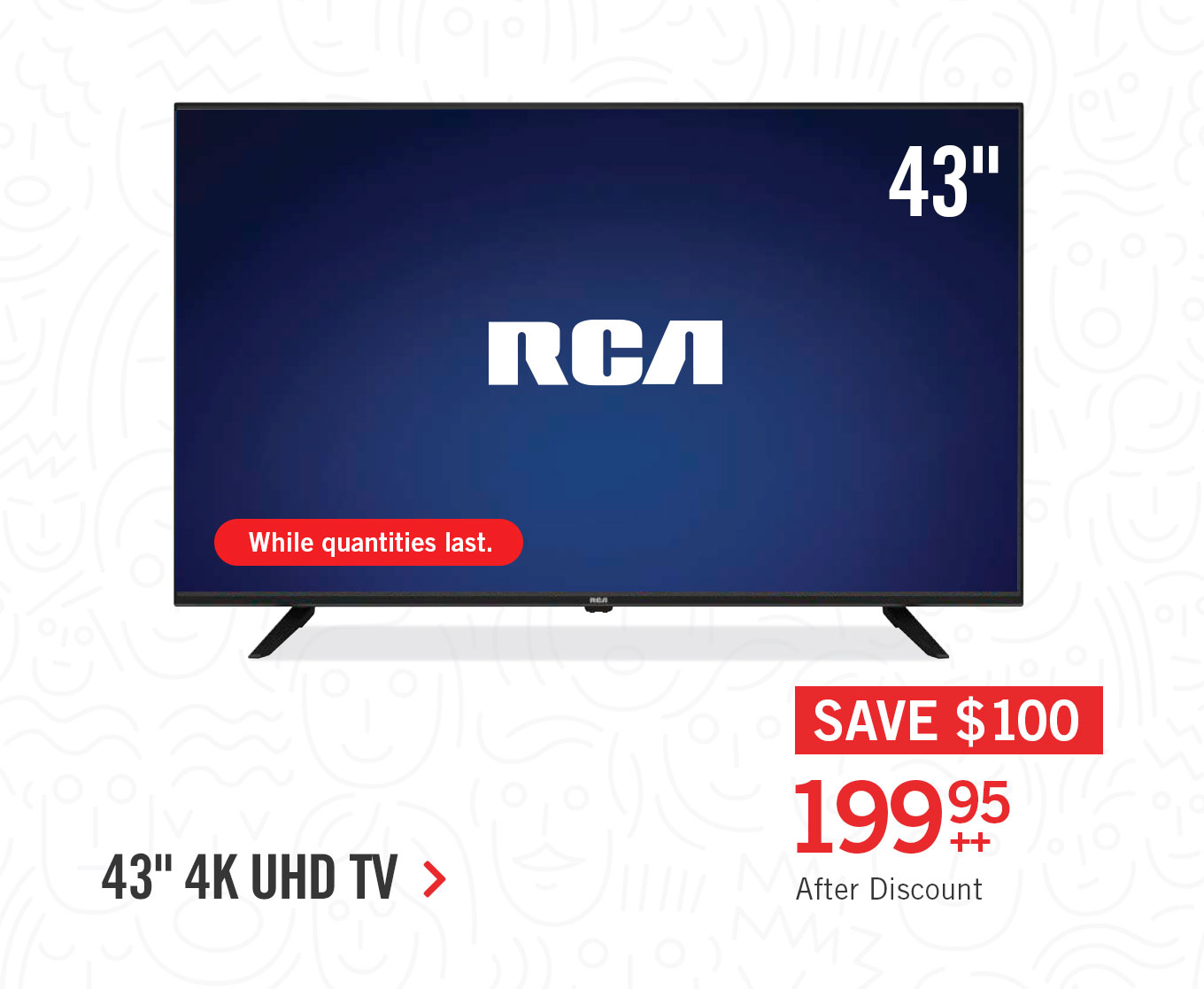 43 4K UHD LED Television