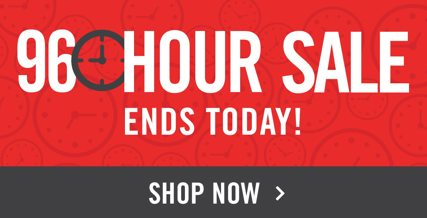 96 hour sale ends today.