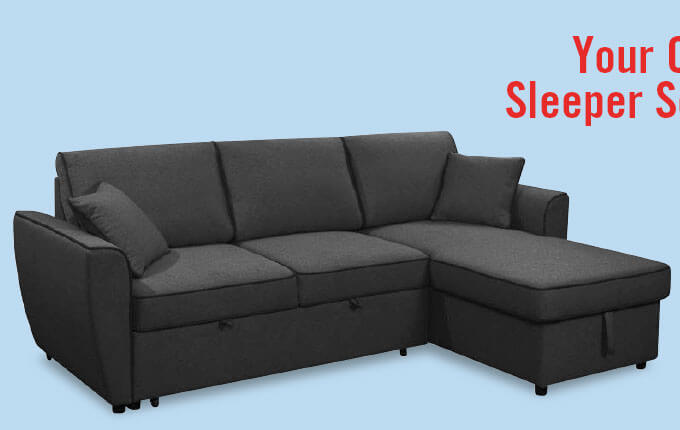 2-Pc. Ace Sleeper Sectional.