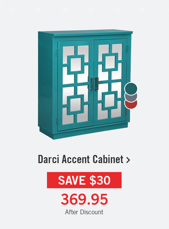 Darci Accent Cabinet - Blue