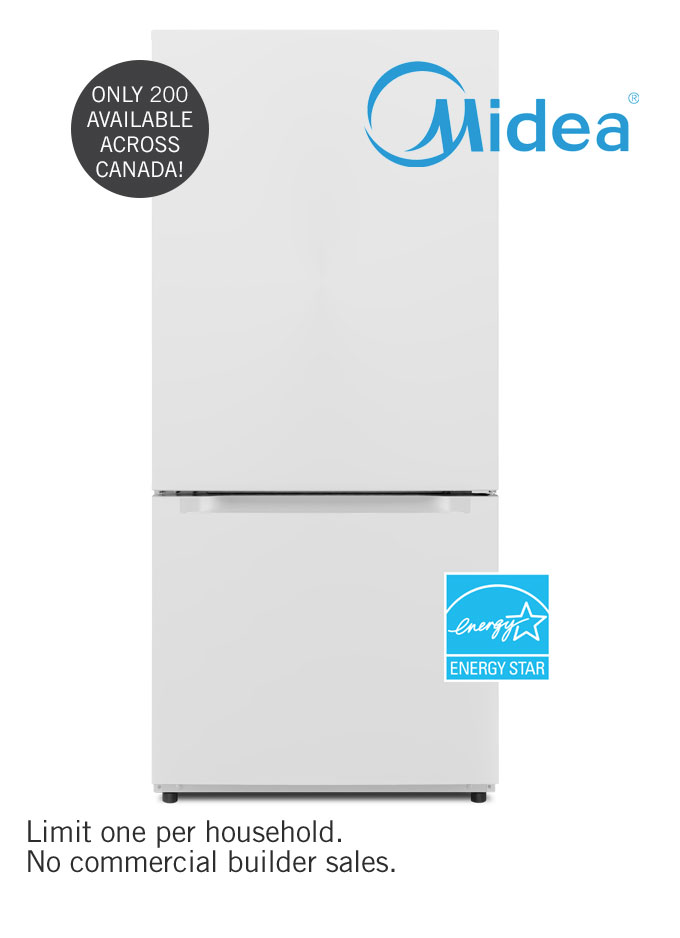 18.7-cu. ft. Bottom-Freezer Fridge