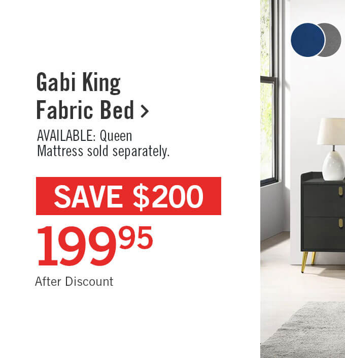 Gabi King Bed.