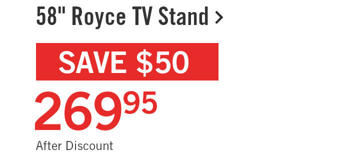 58" Royce TV Stand.