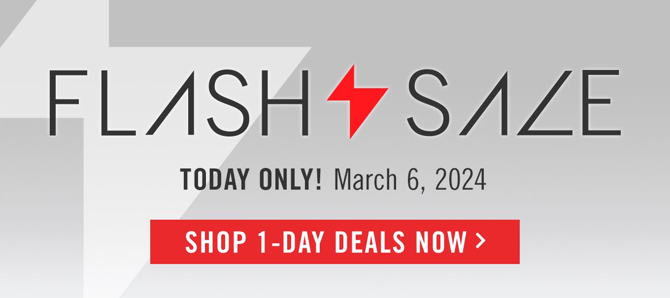 1-Day Flash Sale. March 6, 2024.