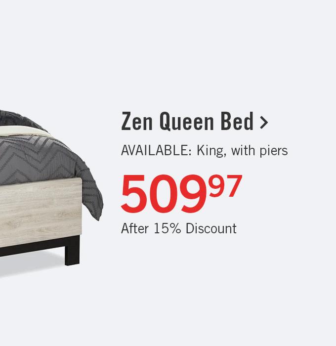 Zen Queen Bed