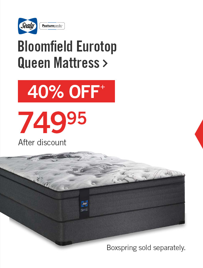 Sealy Posturepedic® Bloomfield Eurotop Queen Mattress