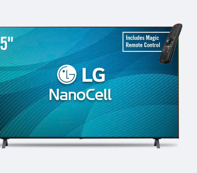 LG 65in NanoCell NANO75 LED 4K UHD Smart webOS TV