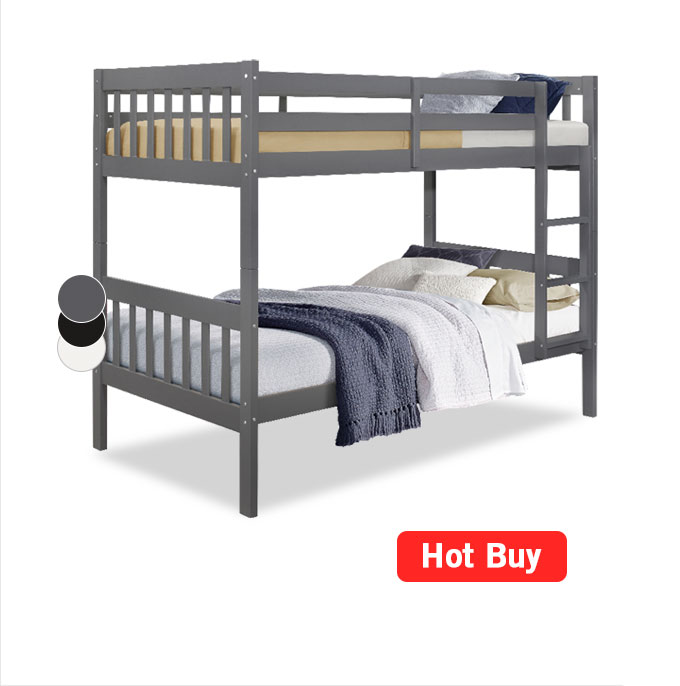 Miko Twin Open Panel Bunk Bed