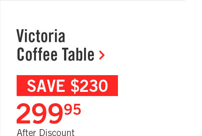 Victoria Coffee Table.