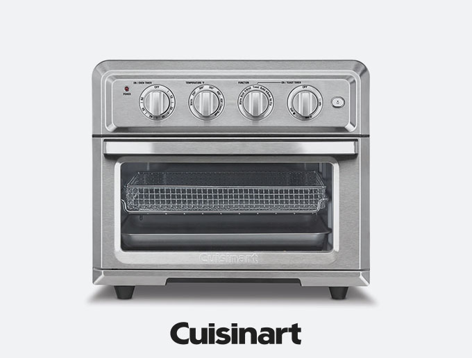 Cuisinart 0.6 Cu. Ft. Air Fryer Convection Toaster Oven.