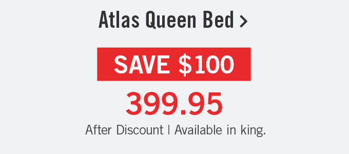 Atlas Queen Bed.