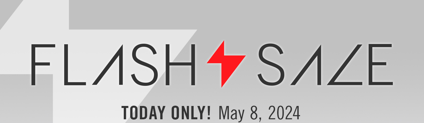 1-Day Flash Sale. May 8, 2024.
