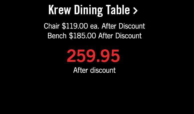 Krew Dining Table.
