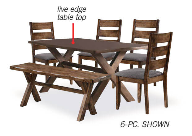 Plum Dining Table.