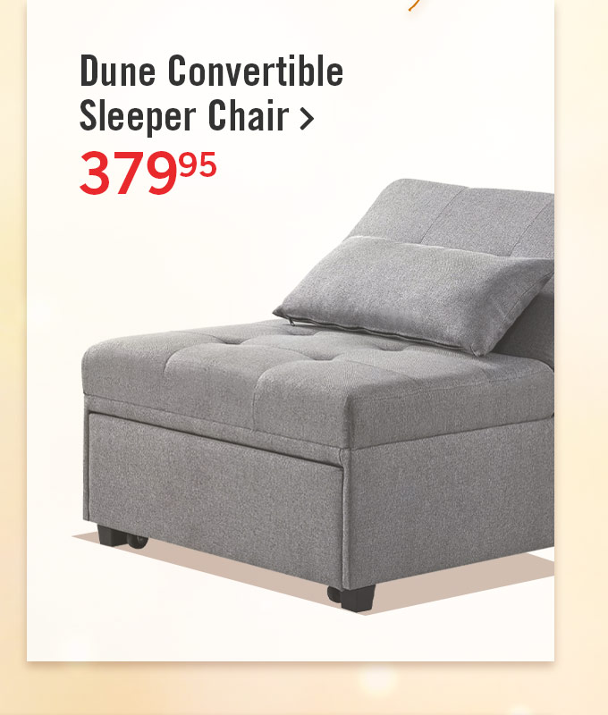 Dune Convertible Sleeper Chair