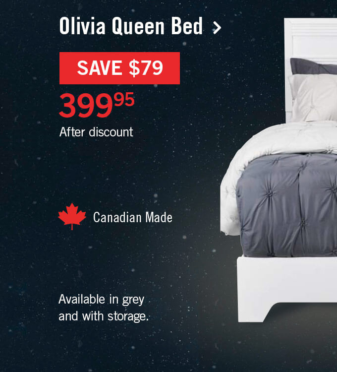 Olivia Queen Bed.