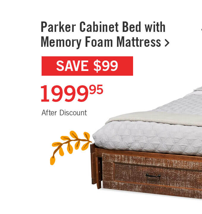 Parker Cabinet Bed.