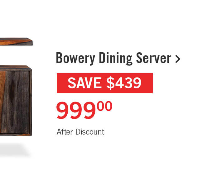 Bowery Dining Server.