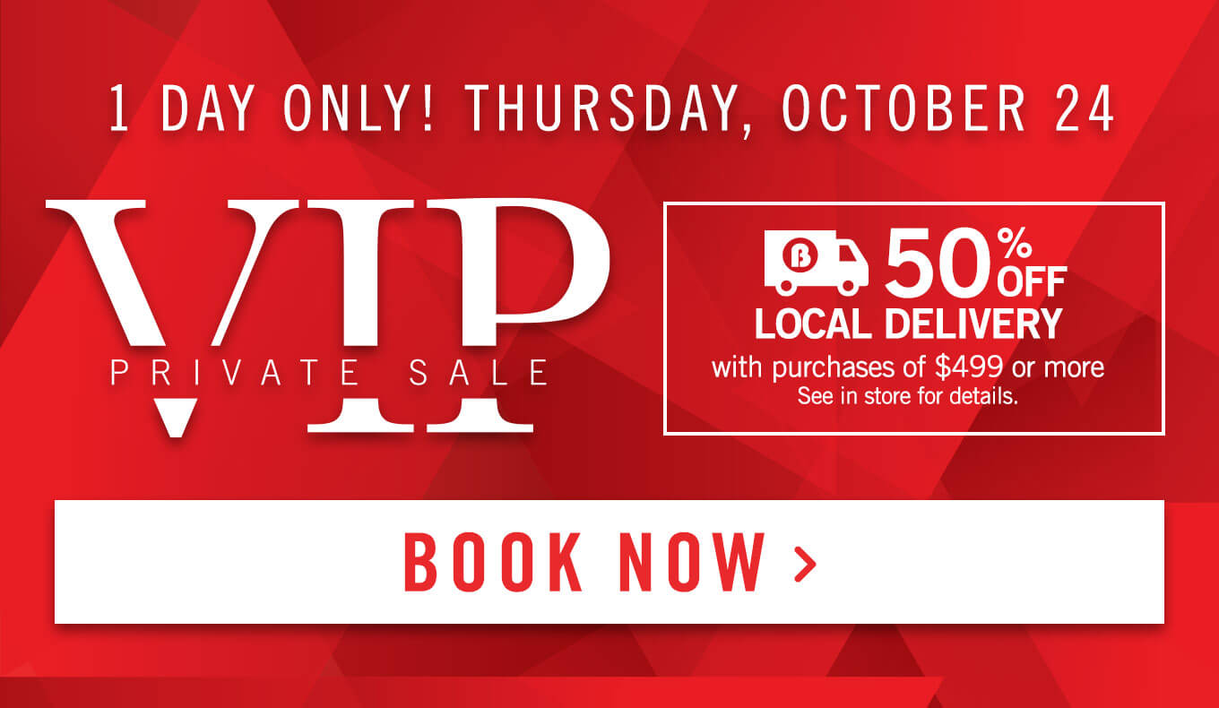 VIP Private Sale - Book Now.