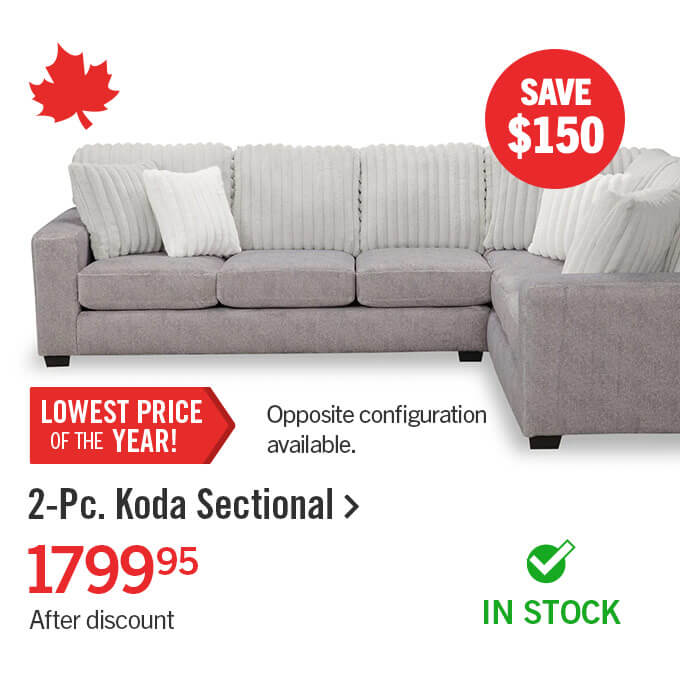 2-Pc. Koda Sectional.