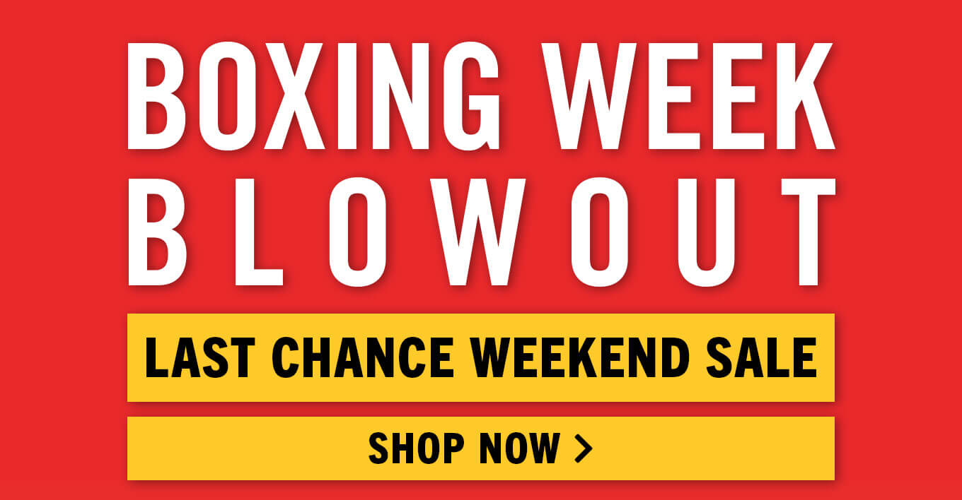 Boxing Week Blowout.