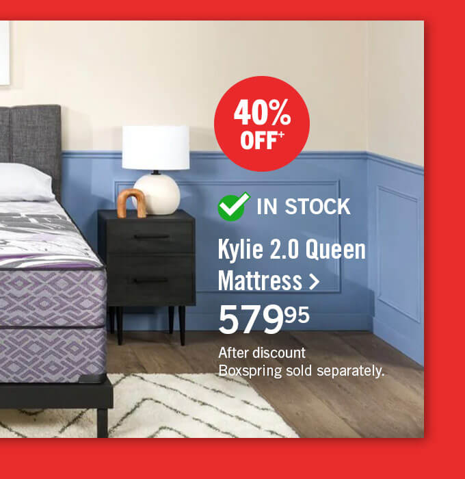 Kylie 2.0 Queen Mattress.