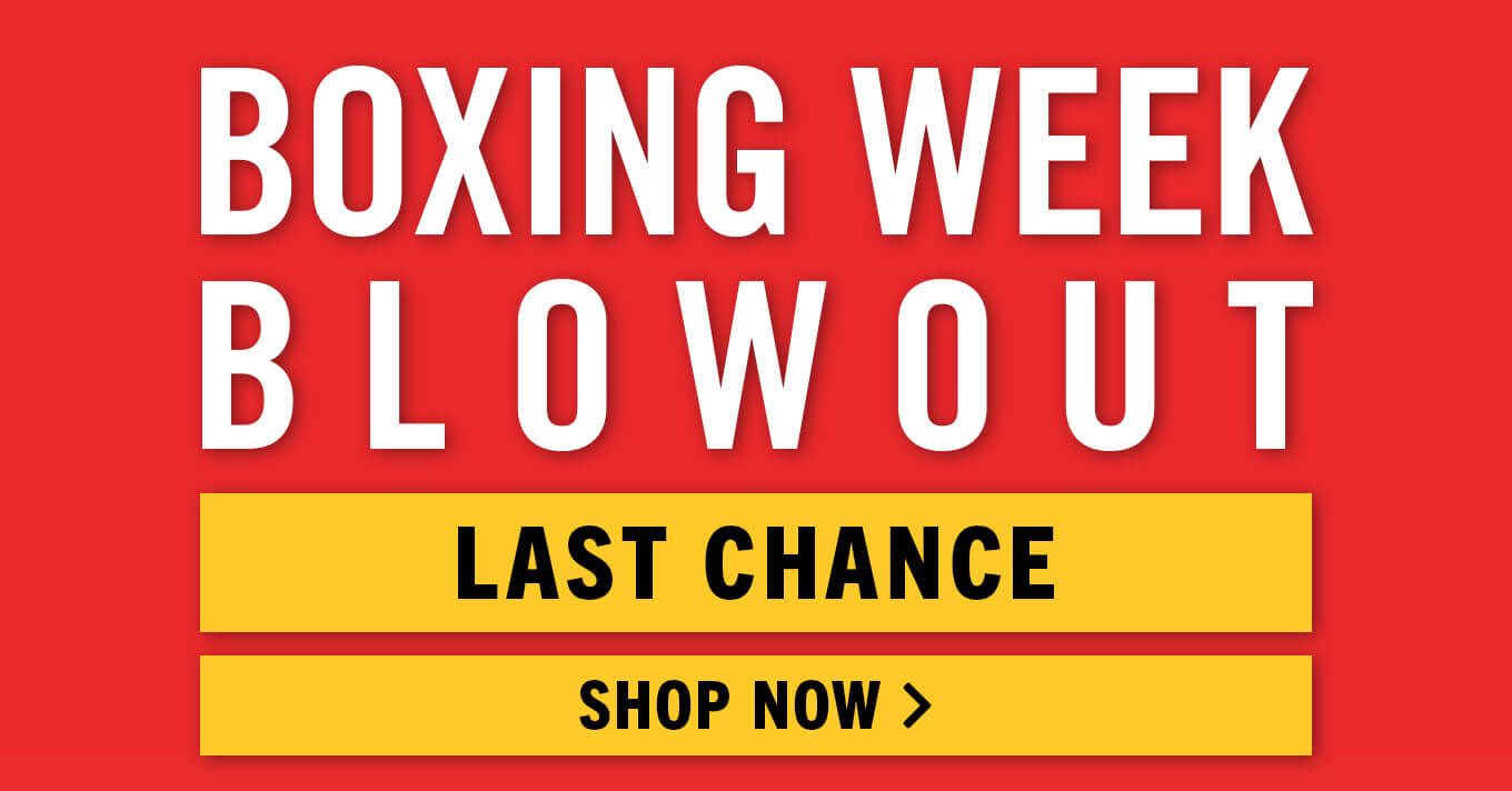 Boxing Week Blowout.