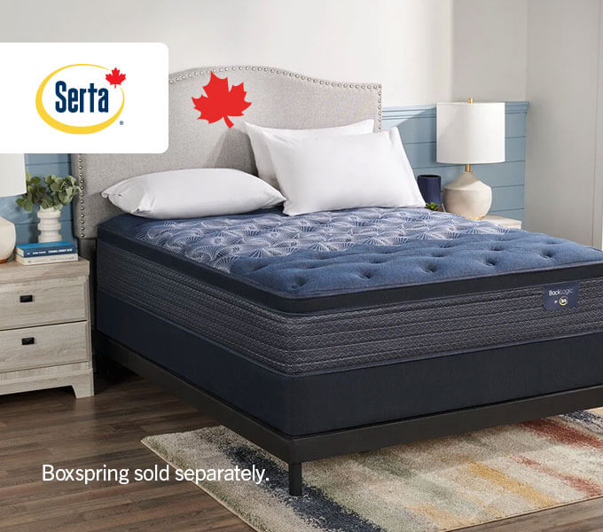 Back Logic 3.0 Eurotop Plush Queen Mattress.