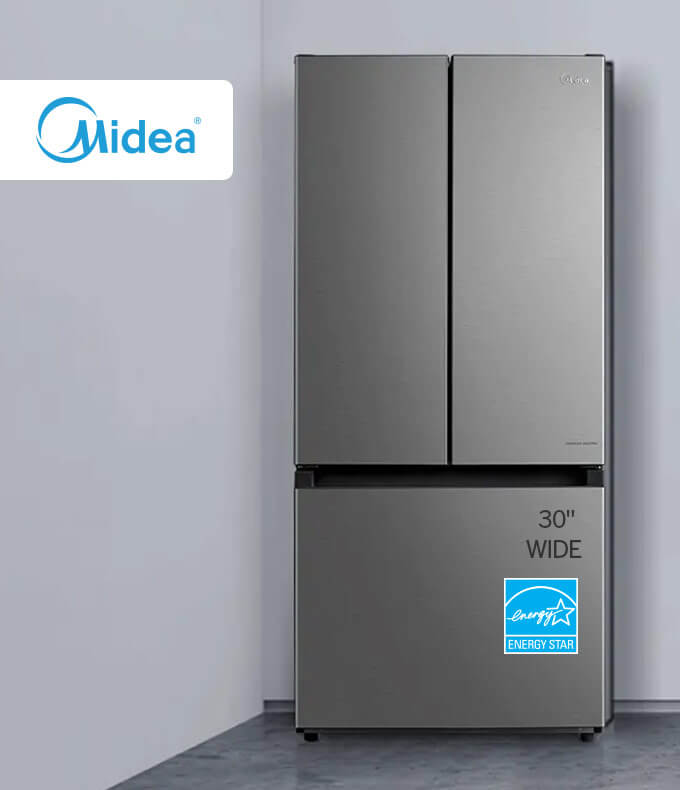 18.4 Cu. Ft. French-Door Refrigerator.