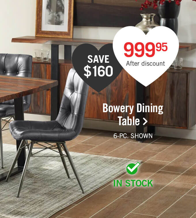 Bowery Dining Table.