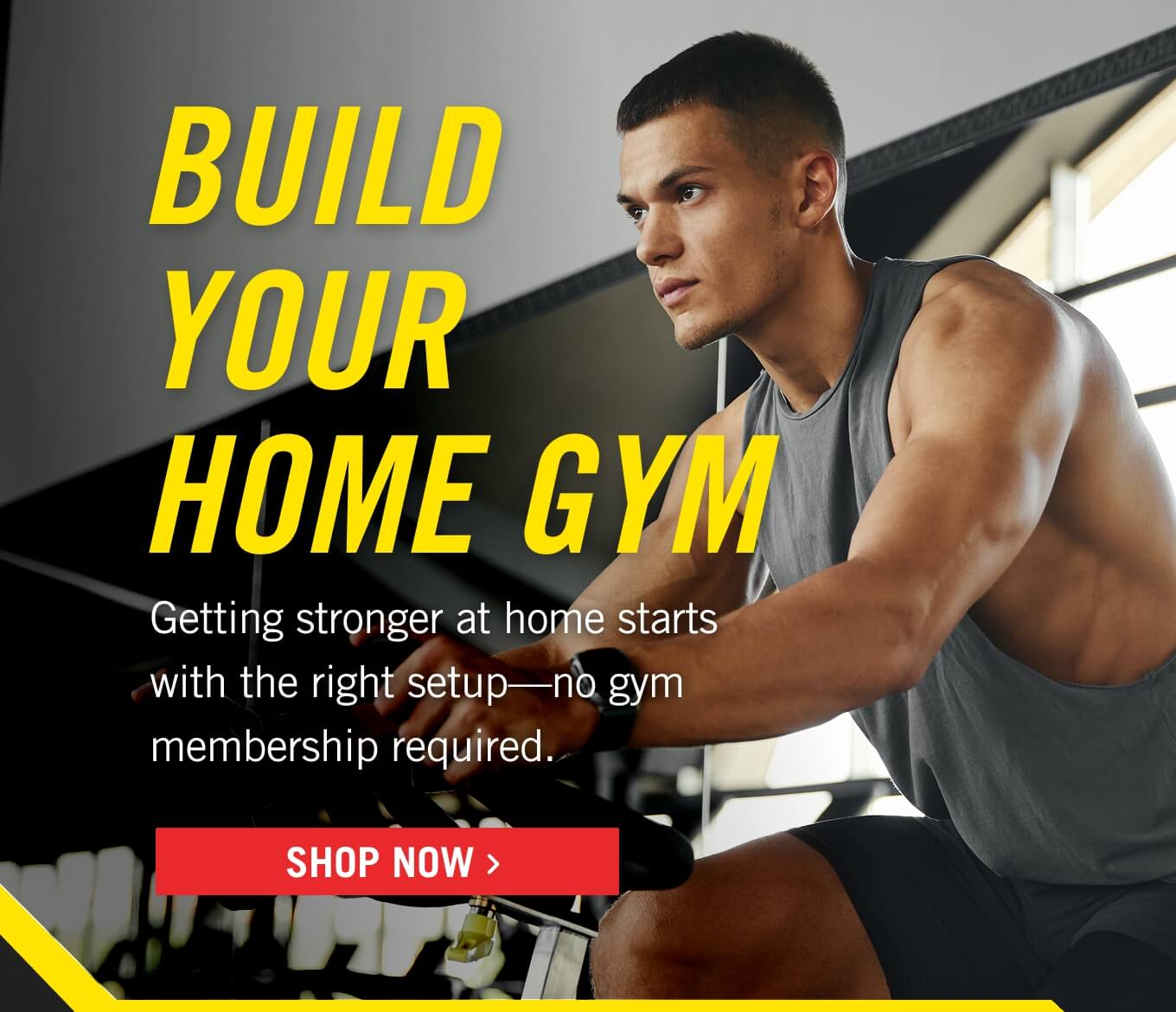 Build your home gym.