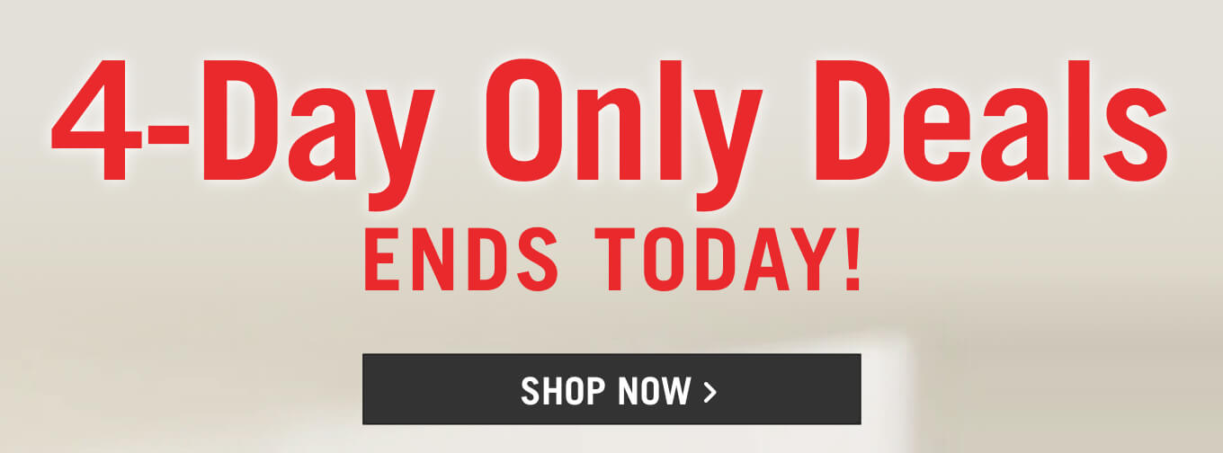 4-Day Only Deals.
