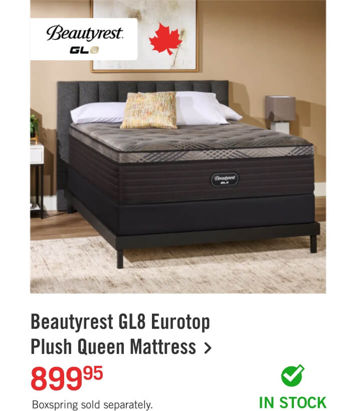 GL8 Eurotop Plush Queen Mattress.