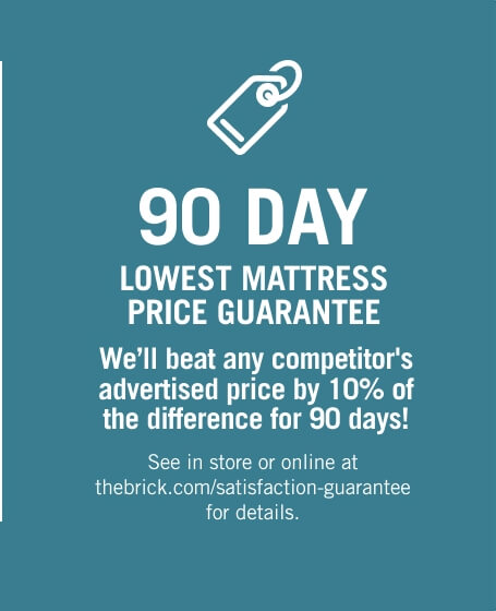 90 Day Lowest Mattress Price Guarantee.